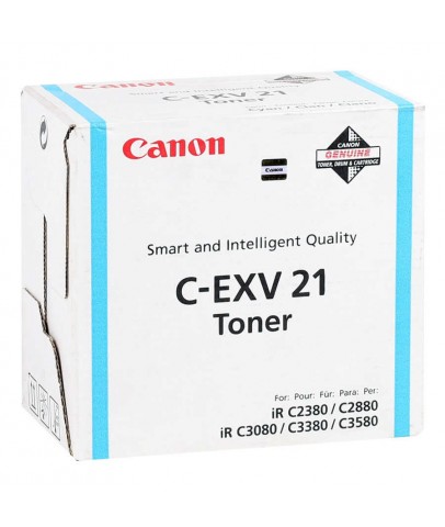 Canon C-EXV-21C Mavi Spot Orjinal Fotokopi Toneri