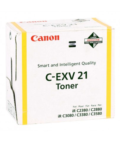 Canon C-EXV-21Y Sarı Spot Orjinal Fotokopi Toneri