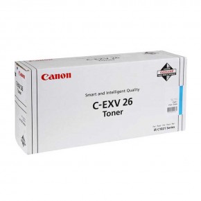 Canon C-EXV 26c Mavi spot orjinal Fotokopi Toneri