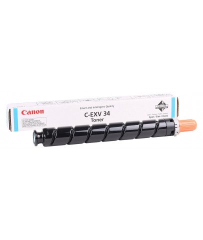 Canon C-EXV-34C Orjinal Fotokopi Toner Spot Mavi