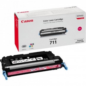 Canon crg 711m Kırmızı spot orjinal toner