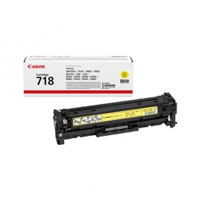 Canon crg 718y Sarı spot orjinal toner