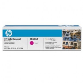 HP CB543AM Kırmızı Orjinal Toner Spot