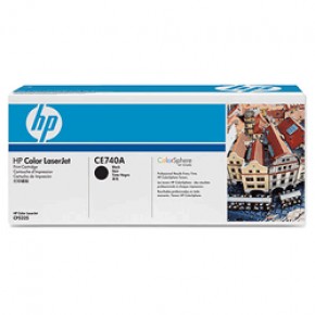 hp CE740AK Siyah Orjinal Toner Spot