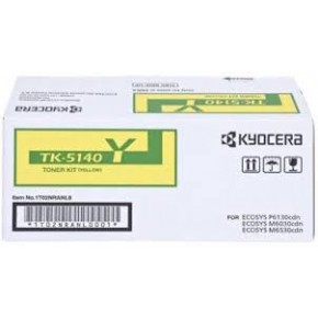 Kyocera Mita TK-5140Y Orjinal Fotokopi Toner Spot Sarı