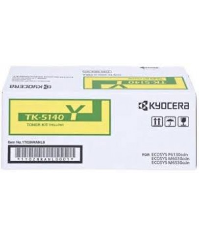 Kyocera Mita TK-5140Y Orjinal Fotokopi Toner Spot Sarı