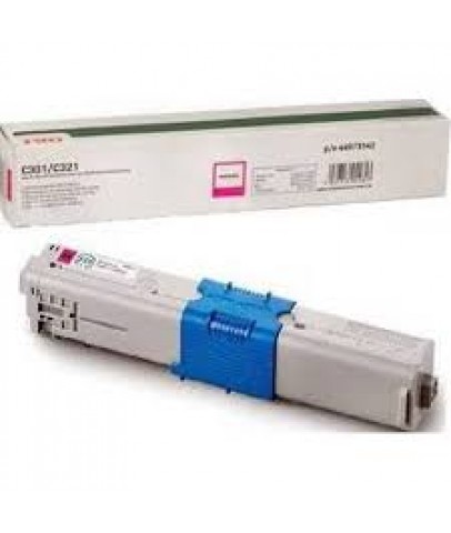 Oki c301m Kırmızı Orjinal Toner