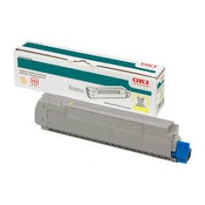 Oki C5850Y Sarı Orjinal Toner Spot