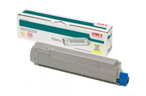 Oki c5850y Sarı Spot Orjinal Toner