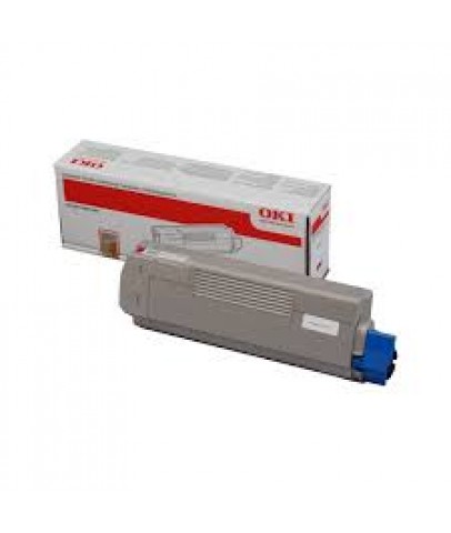 OKI C610C Mavi Orjinal Toner Spot