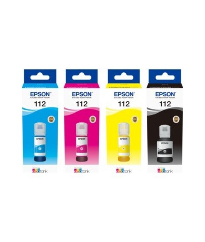 Epson 112 Orjinal Mürekkep Takımı CMYK