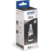 Epson T6641 Siyah Orjinal Mürekkep L100