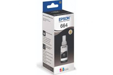 Epson T6641 Siyah Orjinal Mürekkep L100