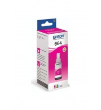 Epson T6643 Kırmızı Orjinal Mürekkep L100