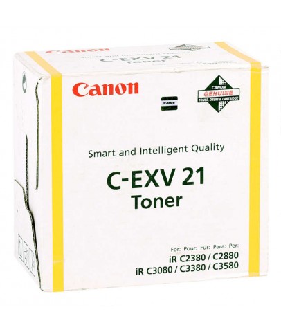 Canon C-EXV 21Y Sarı Orjinal Fotokopi Toneri