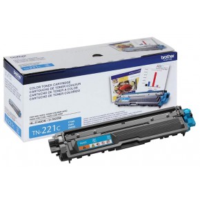 Brother TN 221C Mavi Orjinal Toner