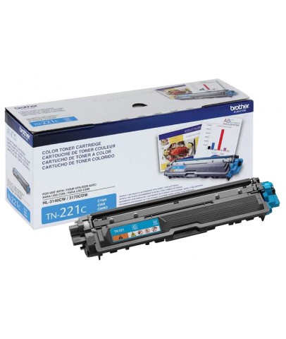 Brother TN 221C Mavi Orjinal Toner