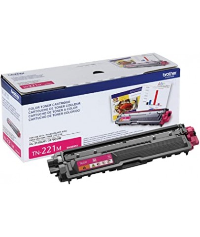 Brother TN 221M Kırmızı Orjinal Toner