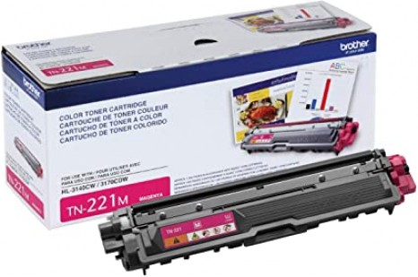 Brother TN 221M Kırmızı Orjinal Toner