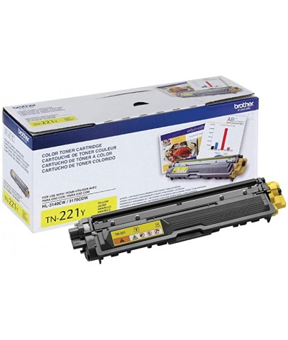 brother tn 221y Sari Orjinal Toner