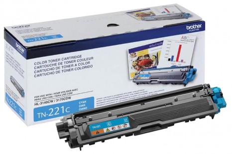 Brother TN 221C Mavi Spot Orjinal Toner