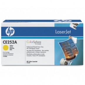 Hp CE252AY Sarı Orjinal Toner