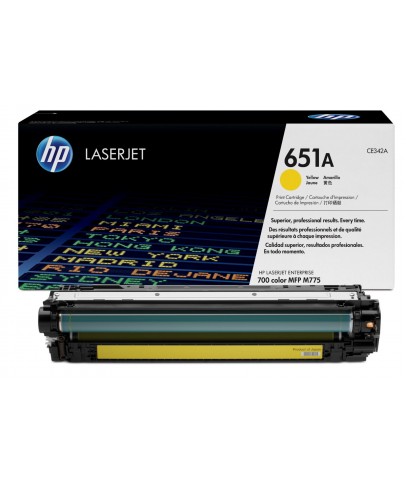 Hp CE342A Sarı Orjinal Toner