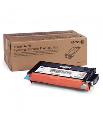 Xerox Phaser 6280C Mavi Orjinal Toner