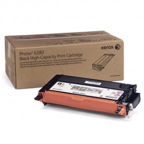 Xerox Phaser 6280K Siyah Orjinal Toner